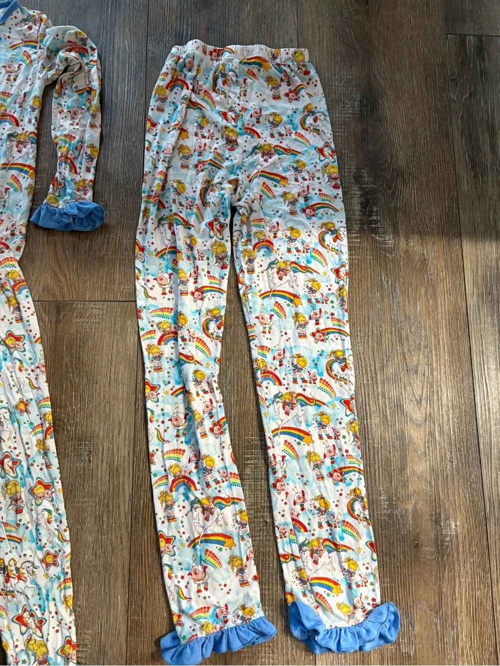 Sweet pea Bamboo viscose Rainbow brite 4T bundle Long Sleeve Pajama set